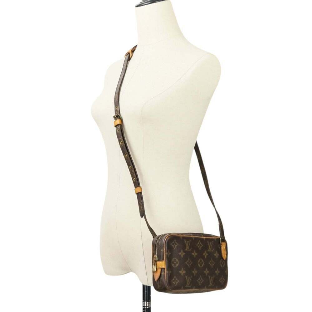 LOUIS VUITTON Brown Monogram Pochette Mini Bag - Picture 16 of 16
